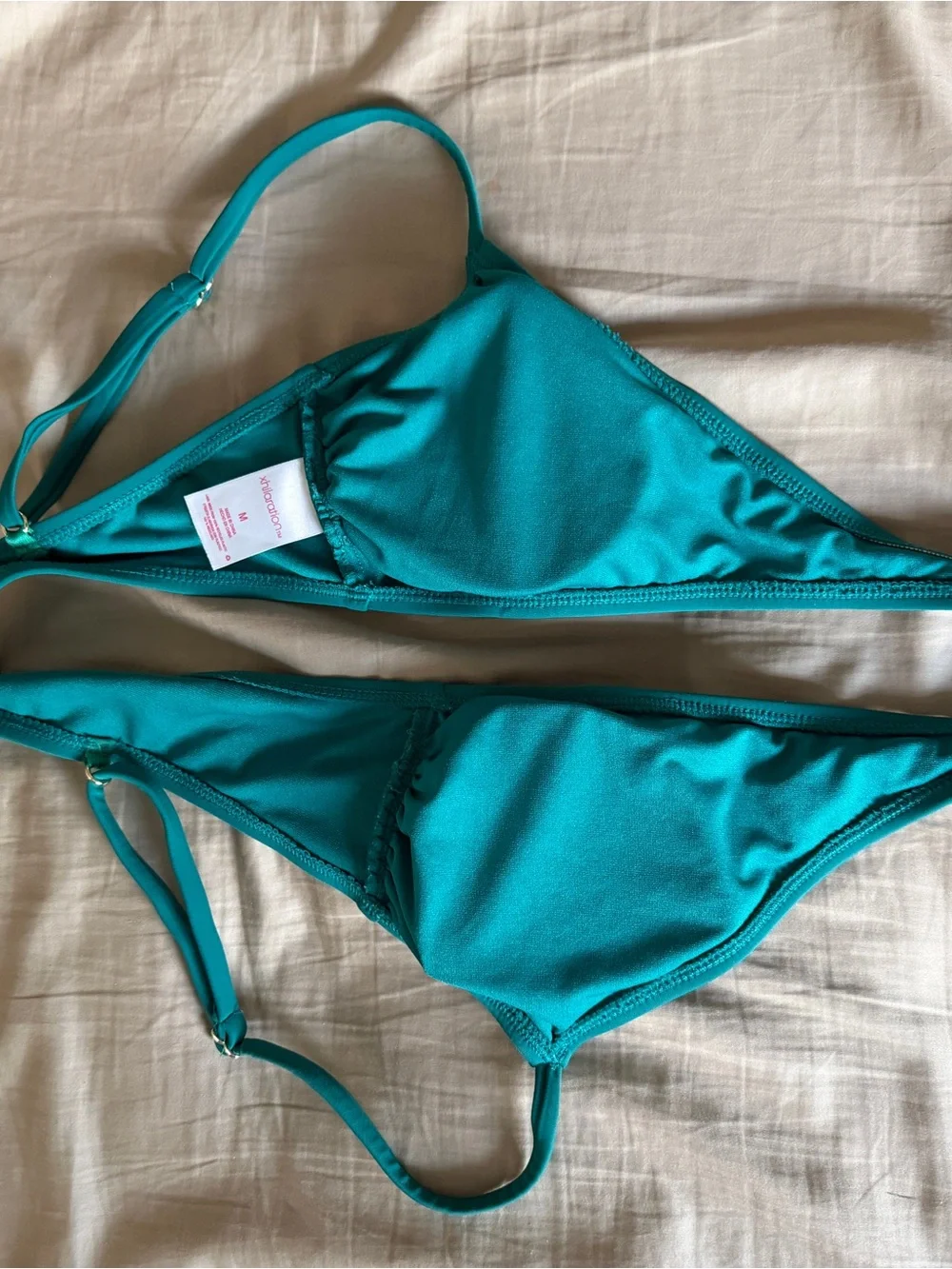 Xhilaration Teal Wrap Bikini Set - Women Swim